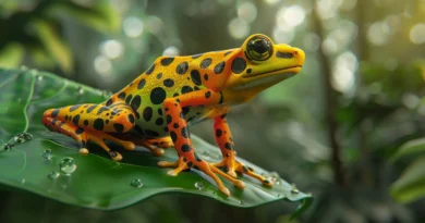 grenouille arlequin