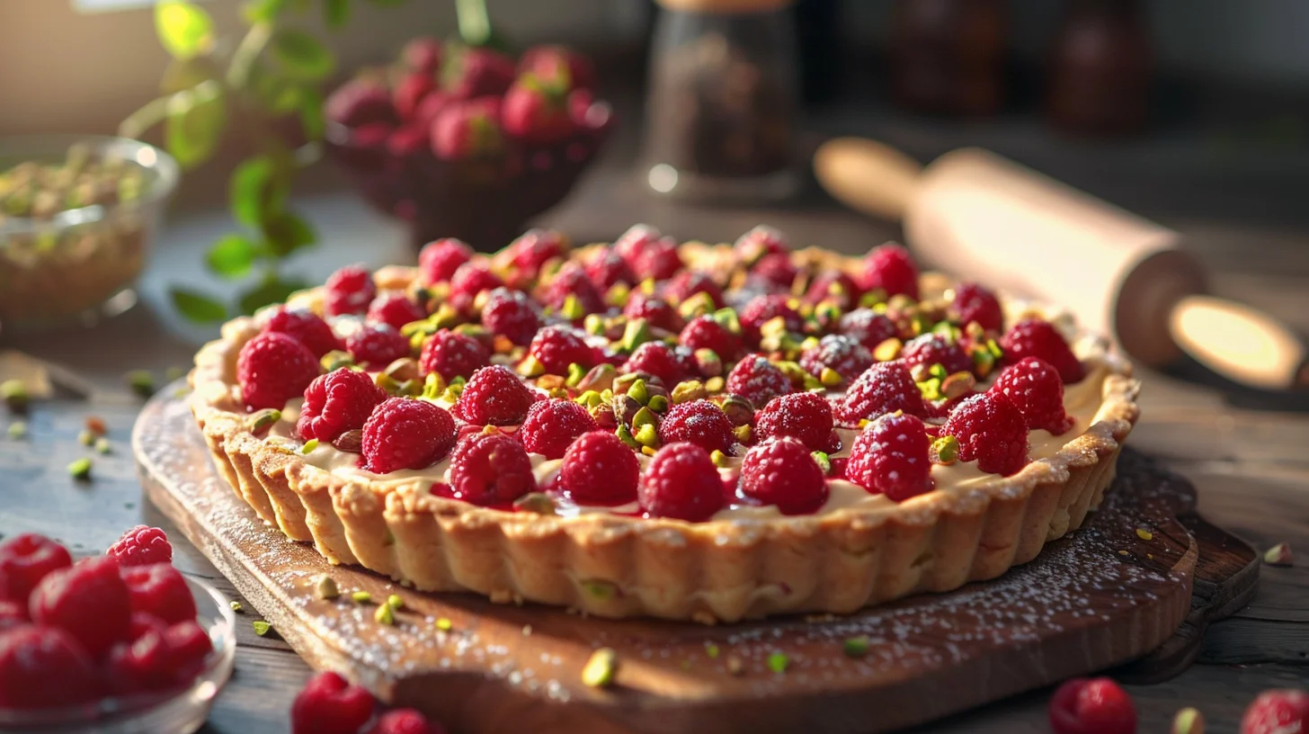 tarte framboise